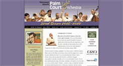 Desktop Screenshot of palmcourtorchestra.com